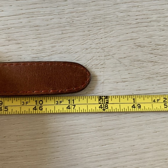 Stylish Tan and Blue Men's Belt - Picture 2 of 13